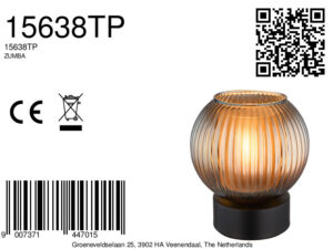 globo-tafellamp-zumba-zwart-glas-ø15cm-e27-15638tp-8a