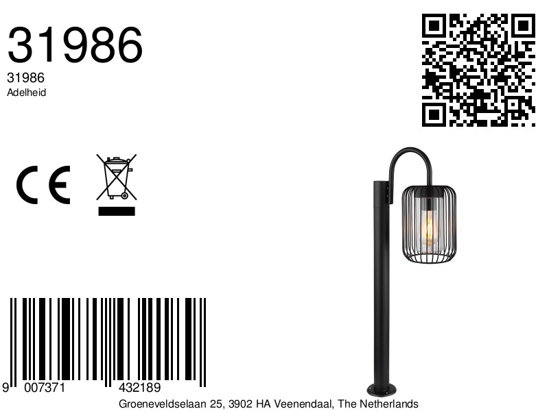 globo-vloerlamp-adelheid-zwart-metaal-lantaarn-e27-31986-8a