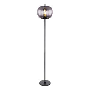globo-vloerlamp-blacky-zwart-glassmokeglas-ø30cm-e27-15345s-1