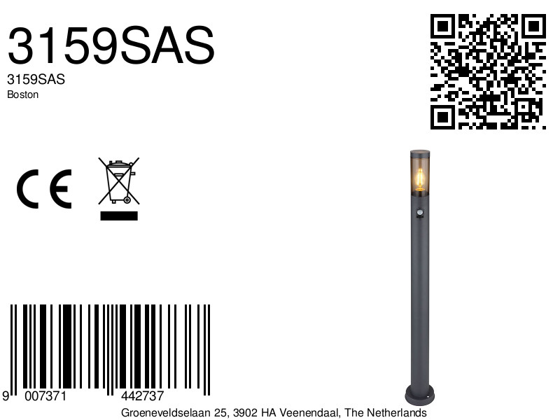 globo-vloerlamp-boston-antraciet-metaal-ø13cm-e27-3159sas-8a