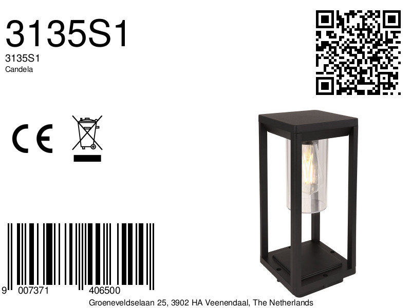 globo-vloerlamp-candela-zwart-aluminium-tuinpadlamp-led_e27-3135s1-8a