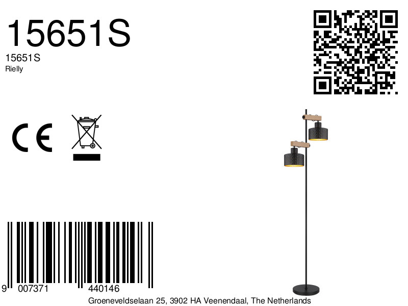 globo-vloerlamp-rielly-zwart-metaal-e27-15651s-8a