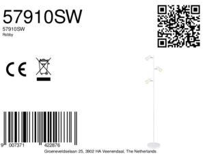 globo-vloerlamp-robby-wit-metaal-gu10-57910sw-8a