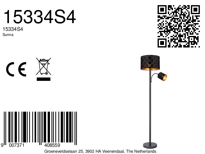 globo-vloerlamp-sunna-zwart-metaal-ø35cm-e27-15334s4-8a