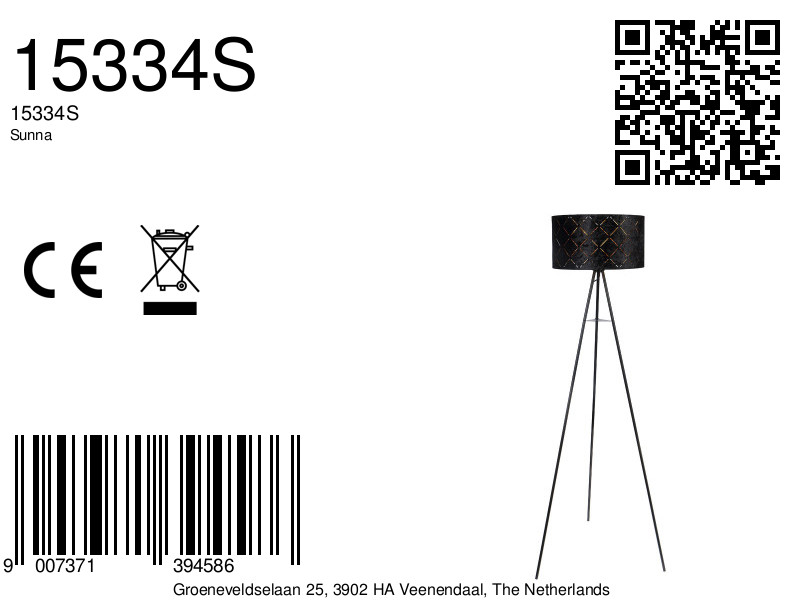 globo-vloerlamp-sunna-zwart-metaal-ø69cm-e27-15334s-8a