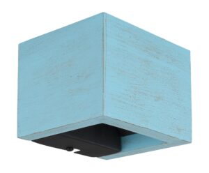 globo-wandlamp-alina-blauw-hout-led-15553w1b-1