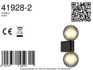 globo-wandlamp-ander-zwart-glas-g9-41928-2-8a