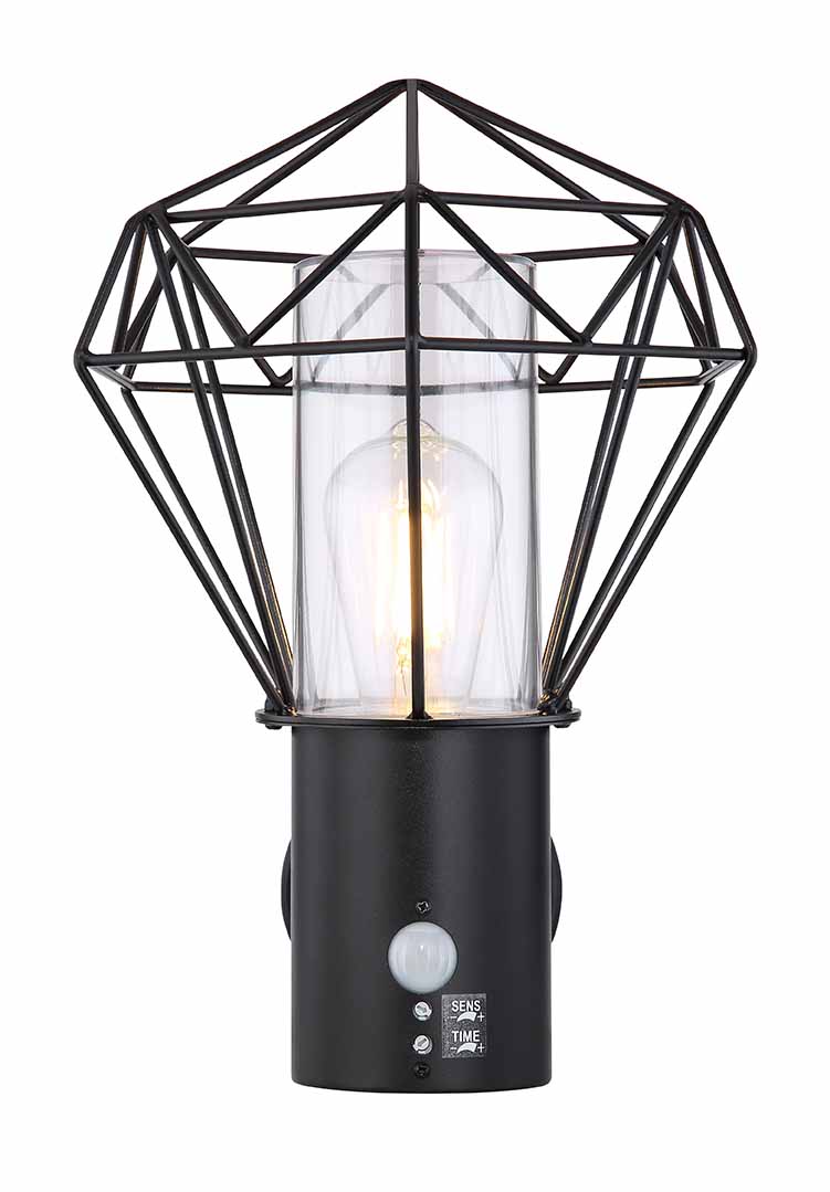 globo-wandlamp-horace-zwart-metaal-led_e27-31355s-1