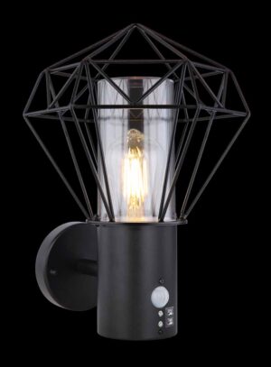 globo-wandlamp-horace-zwart-metaal-led_e27-31355s-2