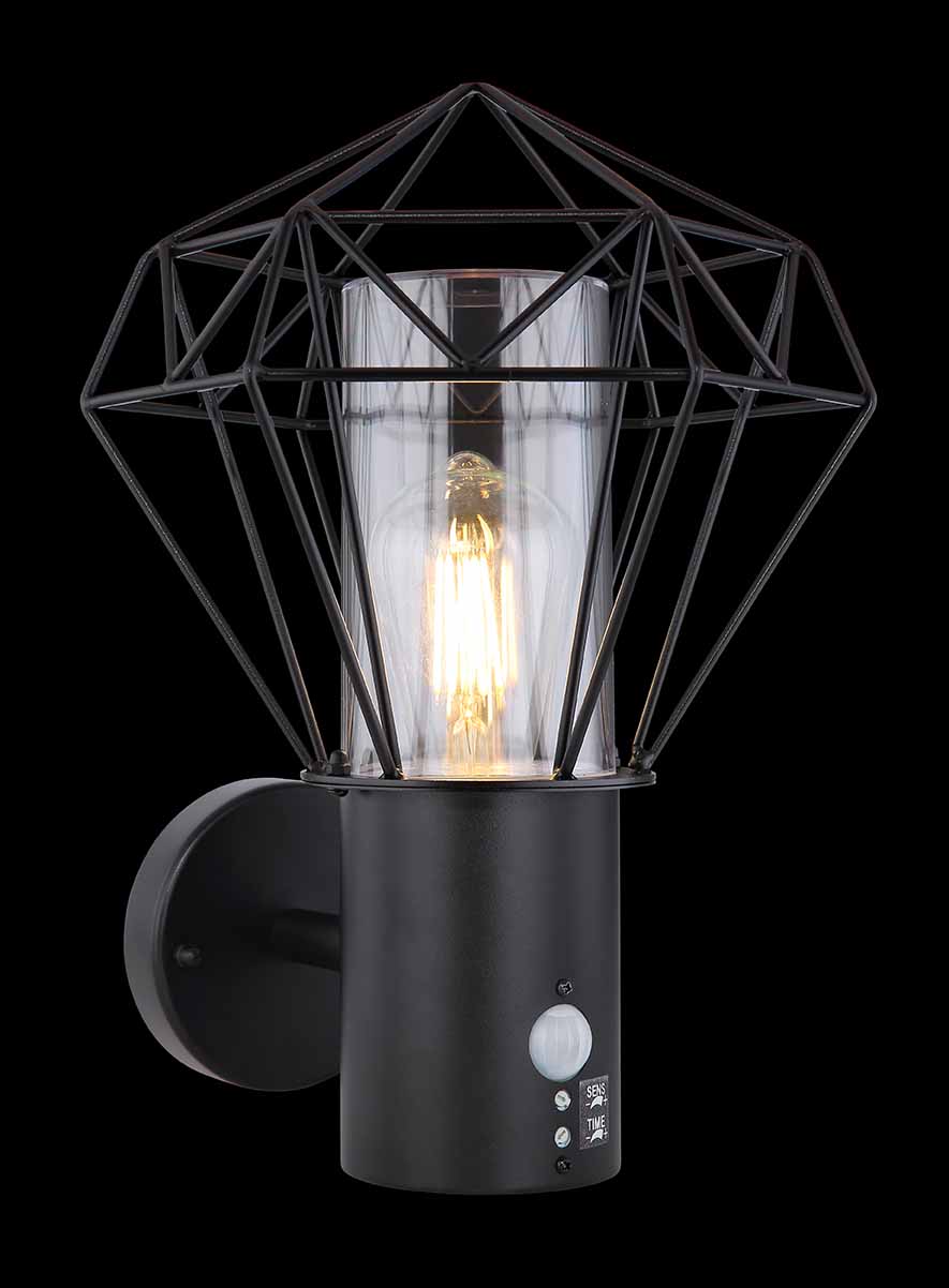 globo-wandlamp-horace-zwart-metaal-led_e27-31355s-2