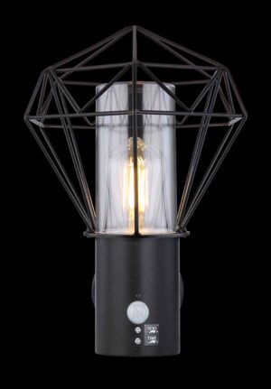 globo-wandlamp-horace-zwart-metaal-led_e27-31355s-3