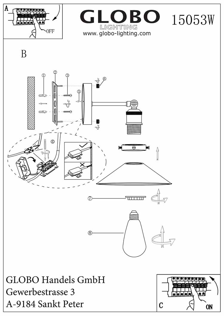 globo-wandlamp-lenius-zwart-metaal-scheepslamp-e27-15053w-1