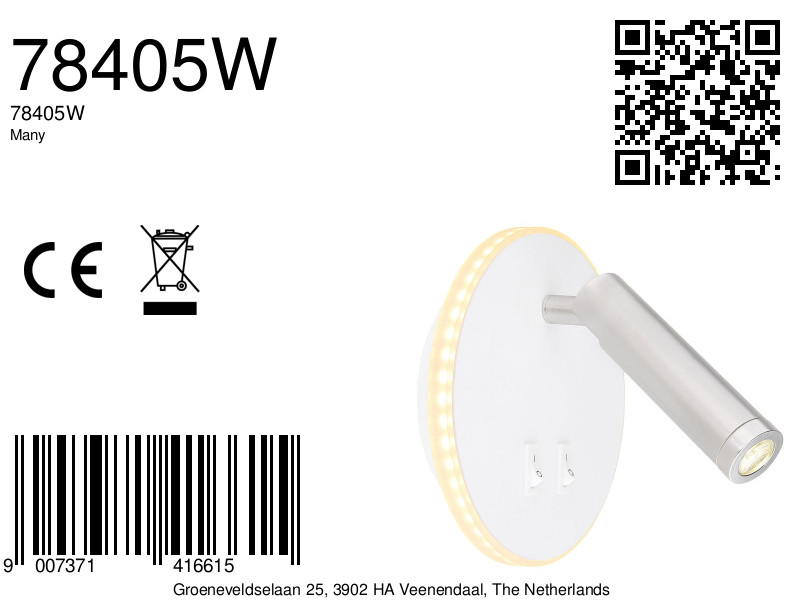 globo-wandlamp-many-wit-metaal-ø15cm-led-78405w-8a