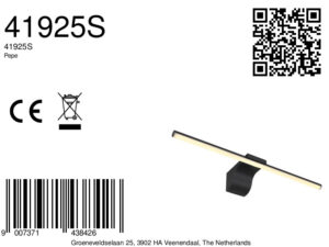 globo-wandlamp-pepe-zwart-metaal-schilderijlamp-led-41925s-8a