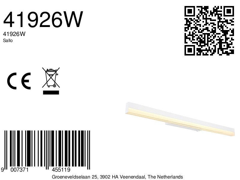 globo-wandlamp-sallo-wit-metaal-schilderijlamp-led-41926w-8a