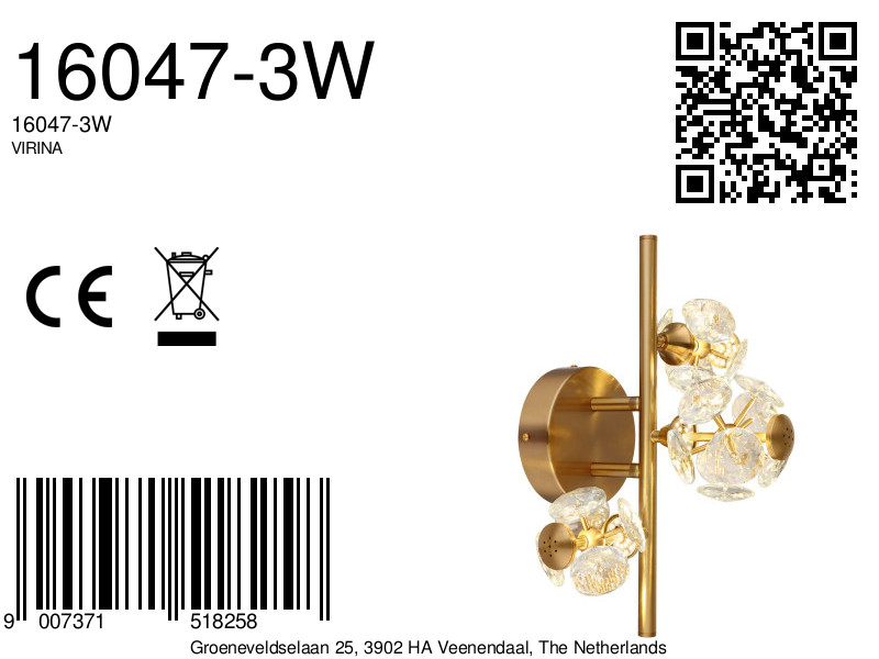 globo-wandlamp-virina-goud-glas-designlamp-led-16047-3w-8a