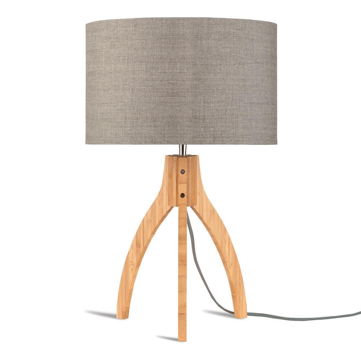 good&mojo-tafellamp-annapurna-grijs-bamboelinnen-ø36cm-e27-annapurna/t/3220/ld-0