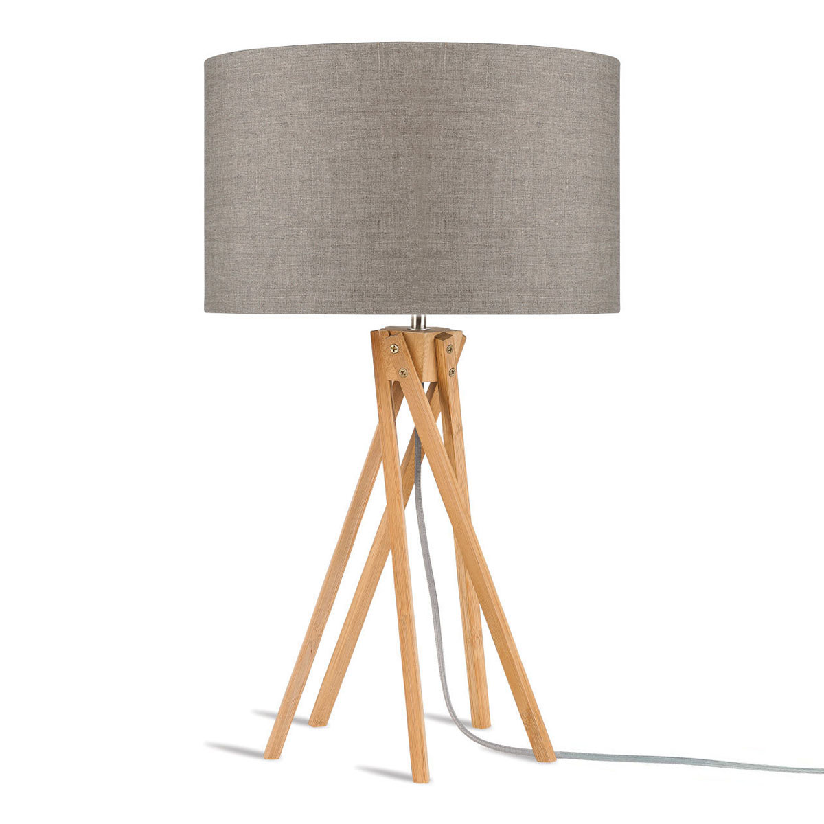 good&mojo-tafellamp-kilimanjaro-grijs-bamboelinnen-ø32cm-e27-kilimanjaro/t/3220/ld-0