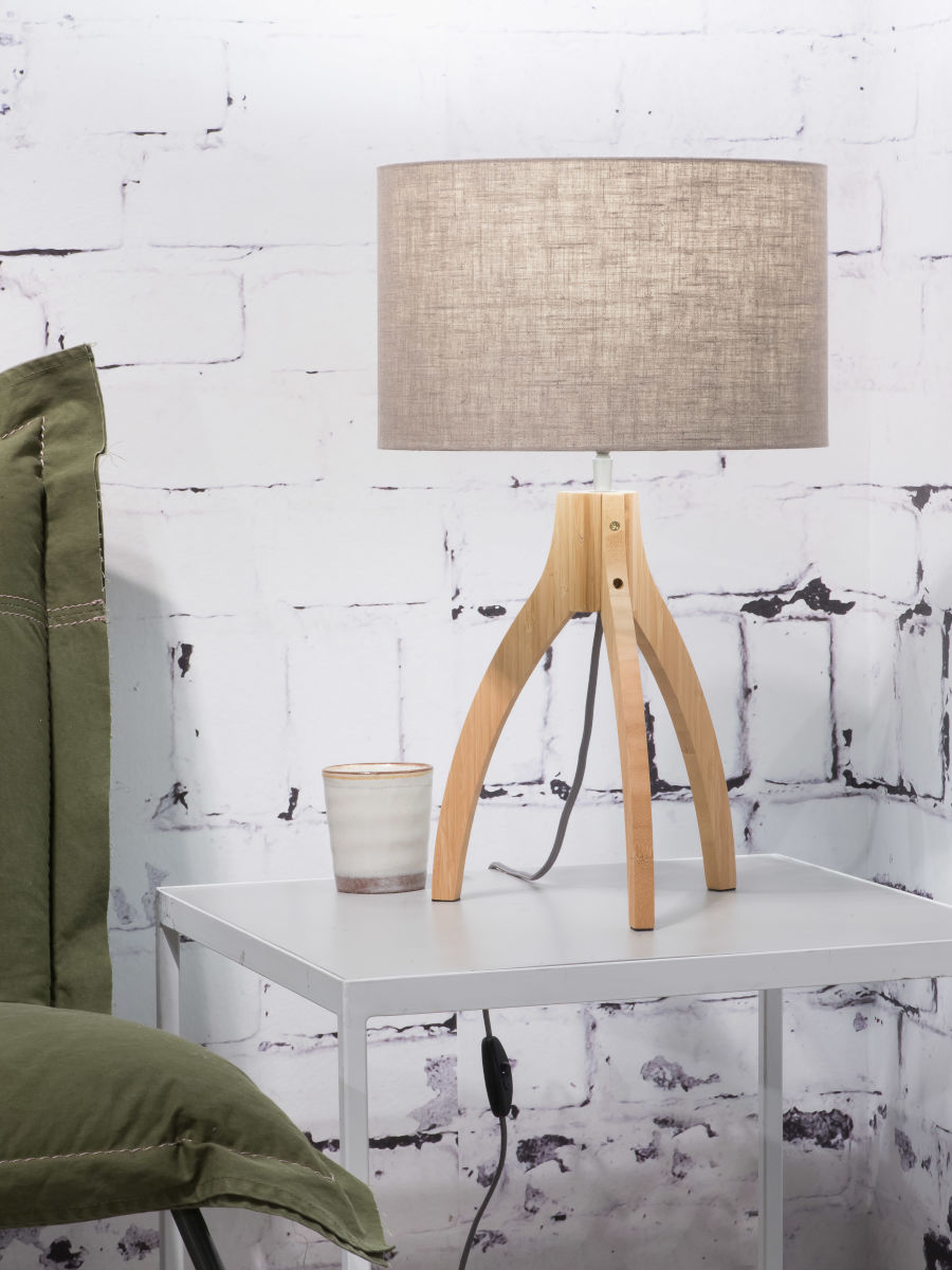 good&mojo-tafellamp-annapurna-grijs-bamboelinnen-ø36cm-e27-annapurna/t/3220/ld-02