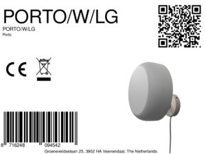 it'saboutromi-wandlamp-porto-grijs-metaal-ø25cm-e27-porto/w/lg-8a