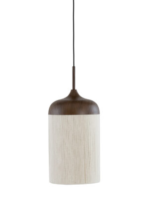 hanglamp-beigebruin-dania-katoenmetaal-ø22cm-e27-2985552-light&living-1