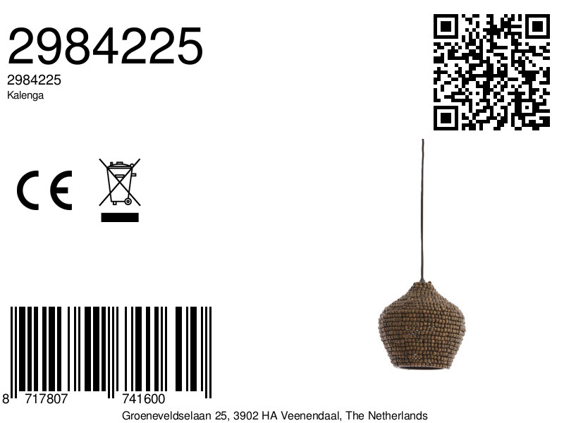 light&living-hanglamp-kalenga-bruin-metaal-e27-2984225-8a