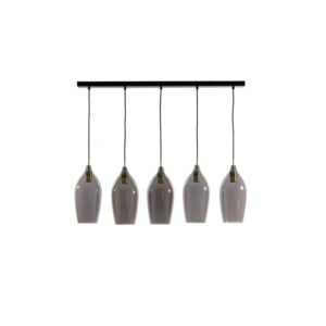 light&living-hanglamp-lukaro-zwart-glas-groteeettafellamp-e27-2977827-0