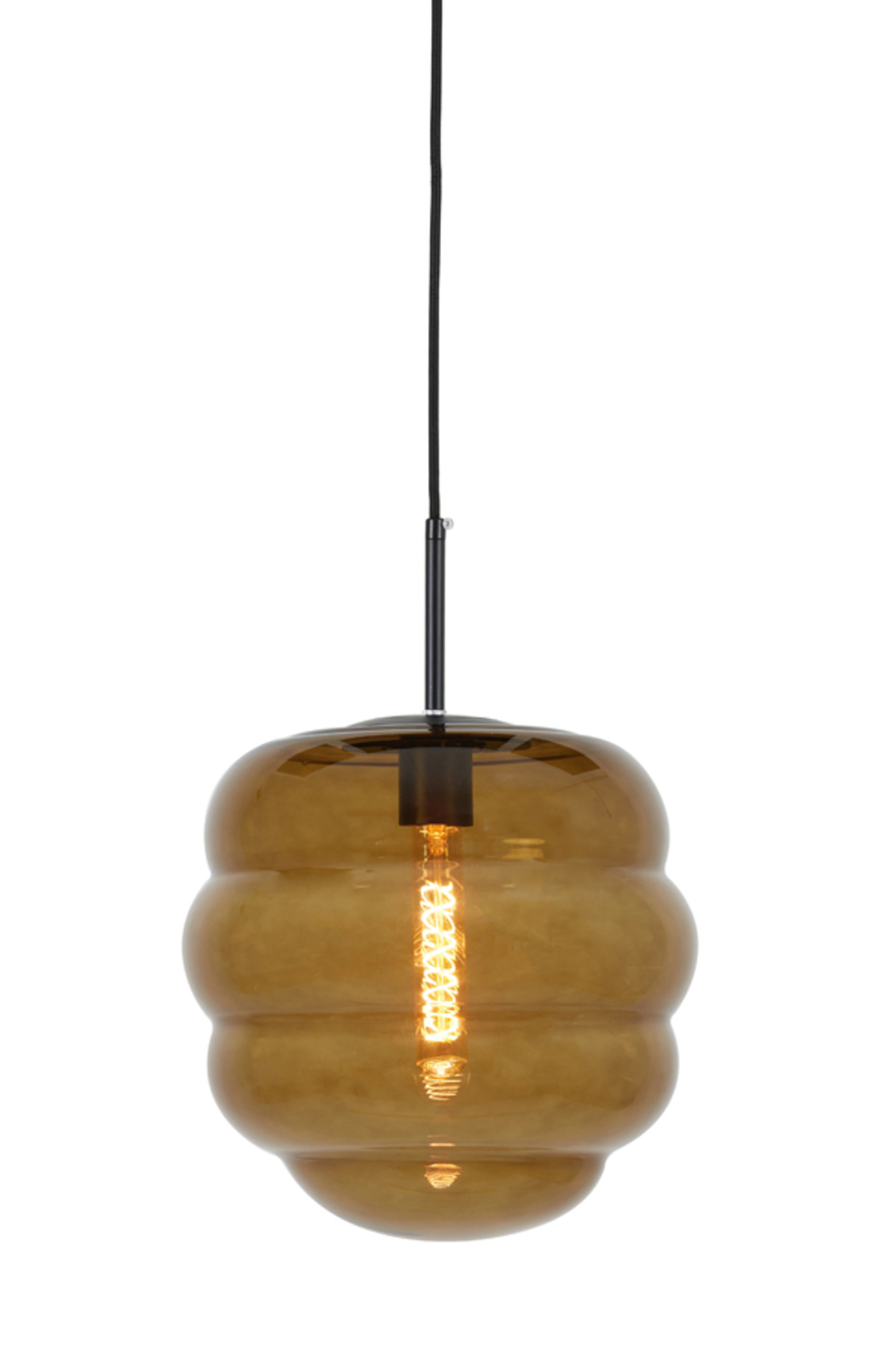 light&living-hanglamp-misty-amberkleurig-glas-ø30cm-e27-2961264-2