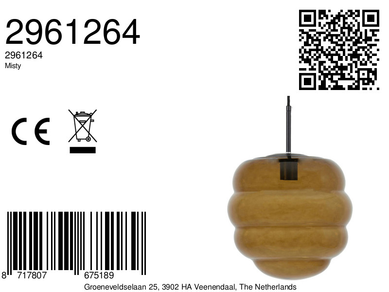 light&living-hanglamp-misty-amberkleurig-glas-ø30cm-e27-2961264-8a