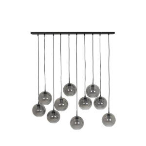 light&living-hanglamp-subar-zwart-glas-groteeettafellamp-e27-2957965-1