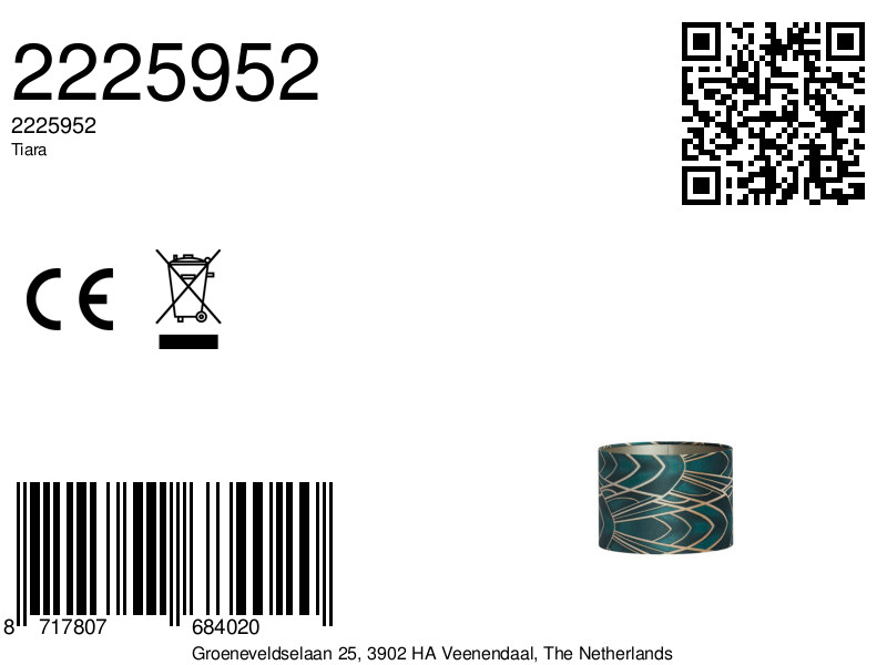 light&living-kap-tiara-groen-textiel-ø25cm-e27-2225952-8a