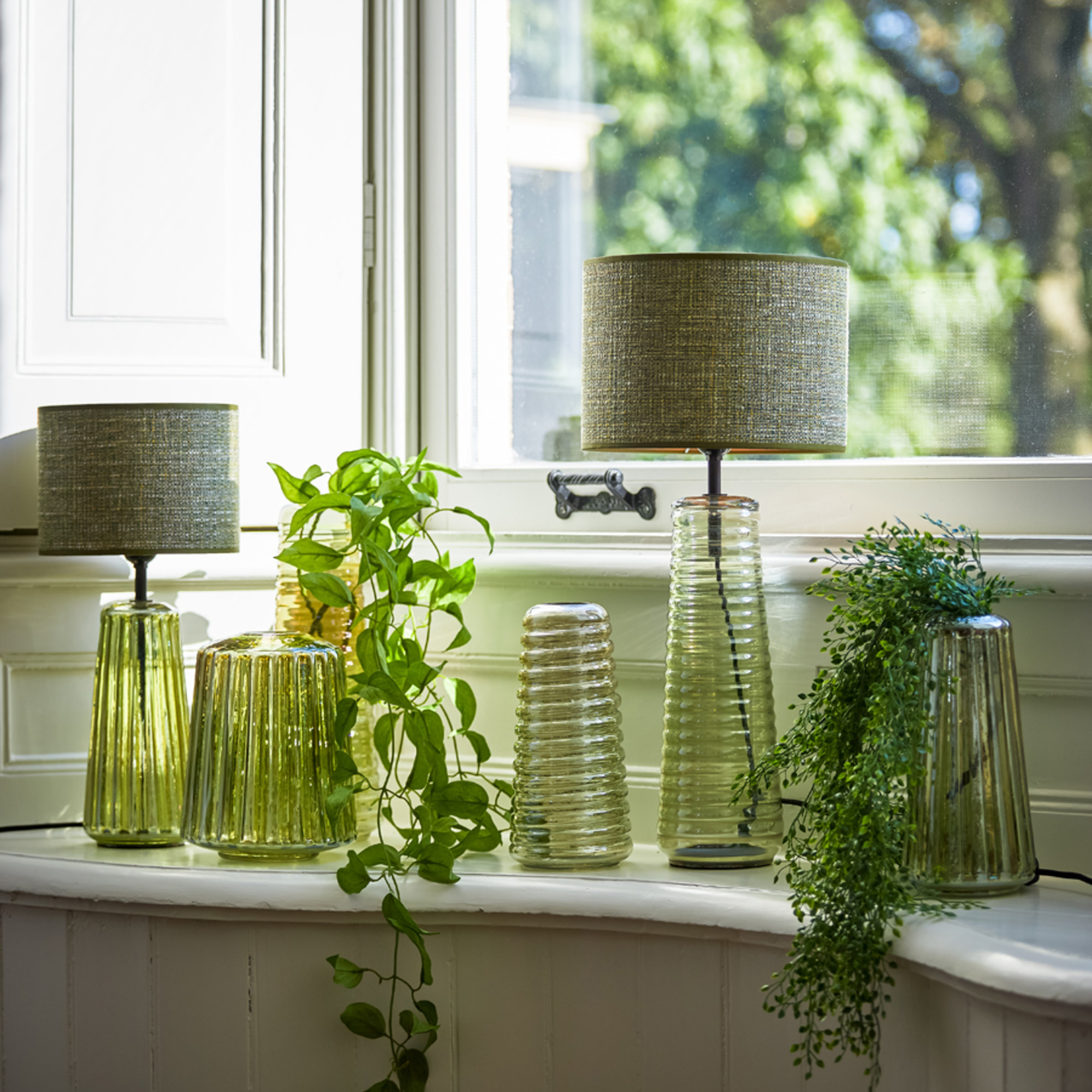 light&living-kap-tweed-groen-textiel-ø25cm-e27-2225810-1