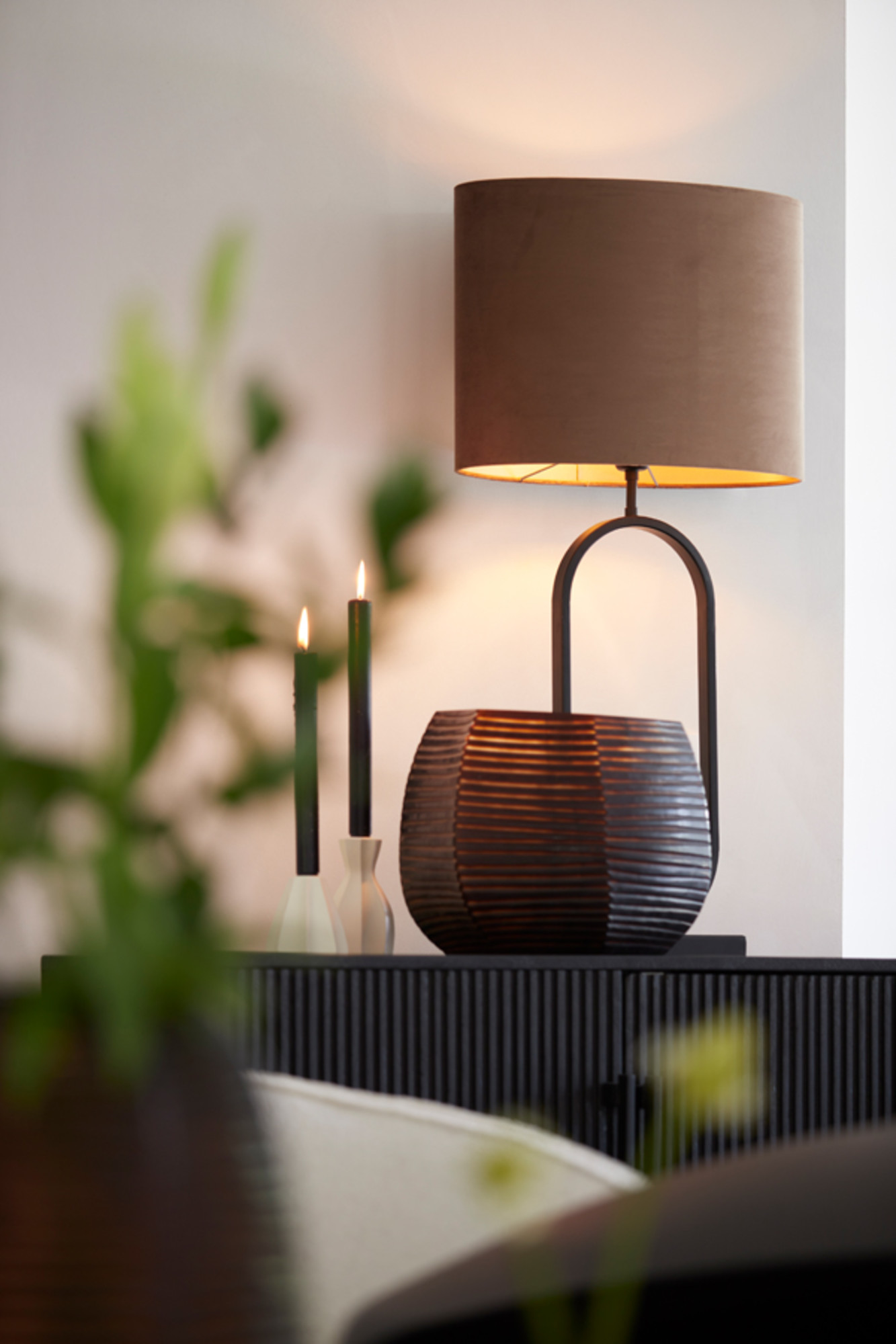 light&living-kap-velours-bruin-textiel-e27-3538774-822