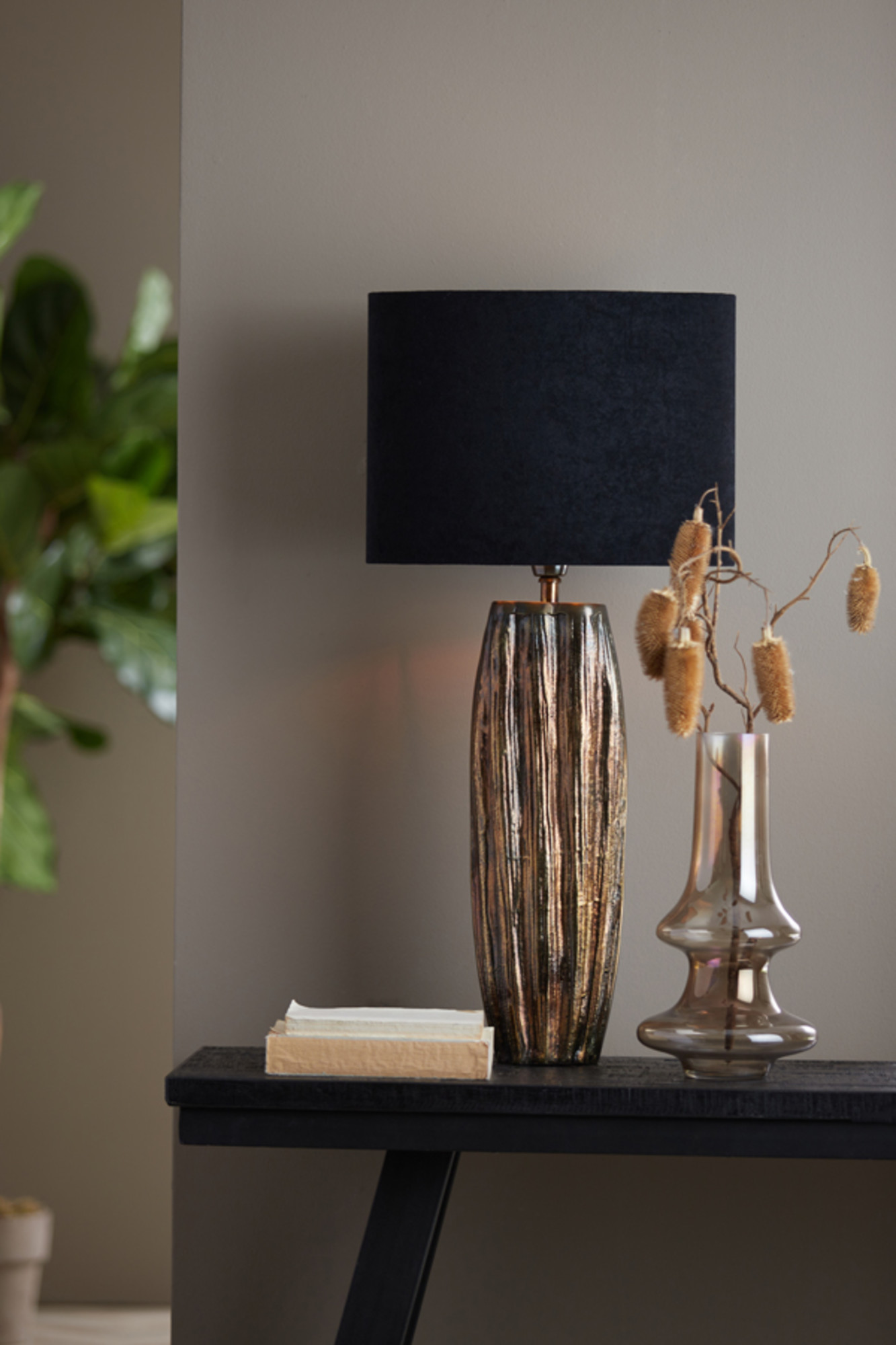 light&living-kap-velours-zwart-textiel-e27-3538322-3