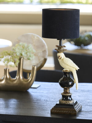 light&living-kap-velours-zwart-textiel-ø20cm-e27-2220322-2