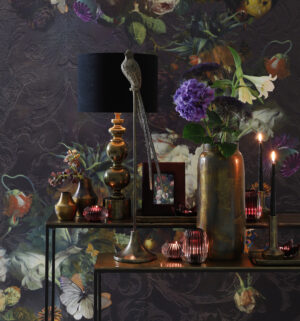 light&living-kap-velours-zwart-textiel-ø40cm-e27-2240322-1