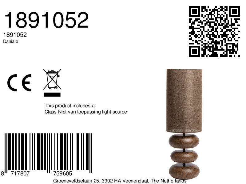 light&living-tafellamp-danialo-beigebruin-katoenmetaal-ø22cm-e27-1891052-8a