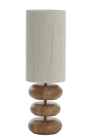 light&living-tafellamp-danialo-beigenaturel-katoenmetaal-ø22cm-e27-1891043-1
