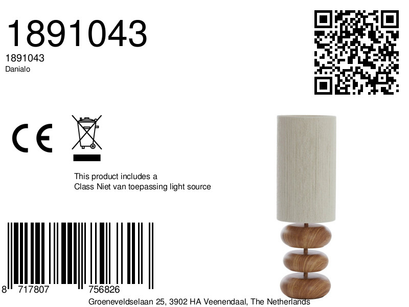 light&living-tafellamp-danialo-beigenaturel-katoenmetaal-ø22cm-e27-1891043-8a