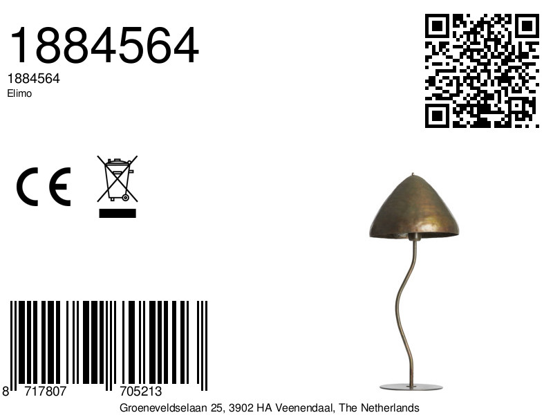 light&living-tafellamp-elimo-bruin-metaal-e27-1884564-8a