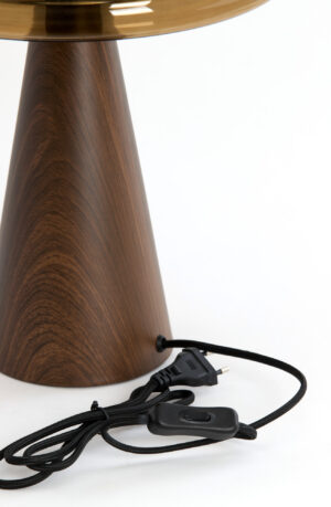 light&living-tafellamp-mueda-bruin-glasmetaal-bureaulamp-e27-1891852-1