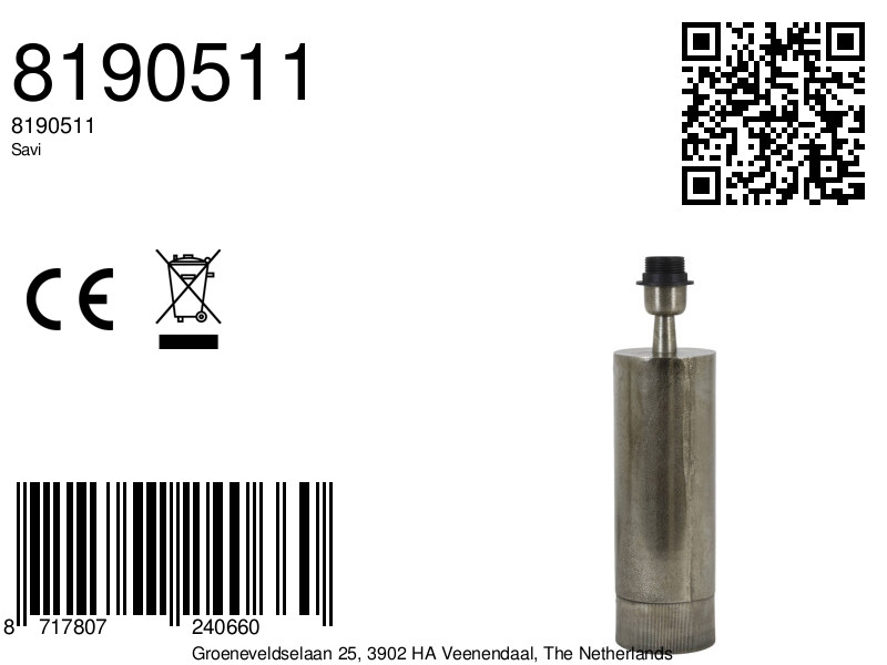 light&living-tafellamp-savi-brons-metaal-lossearmatuur-e27-8190511-8a