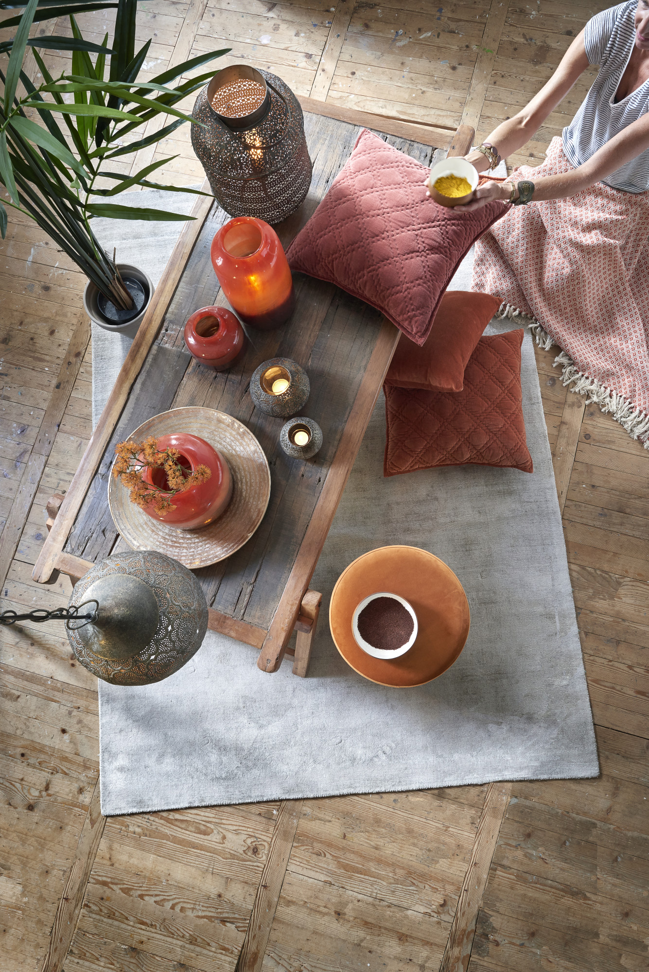 light&living-tafellamp-udupi-koper-metaal-e27-1821456-3