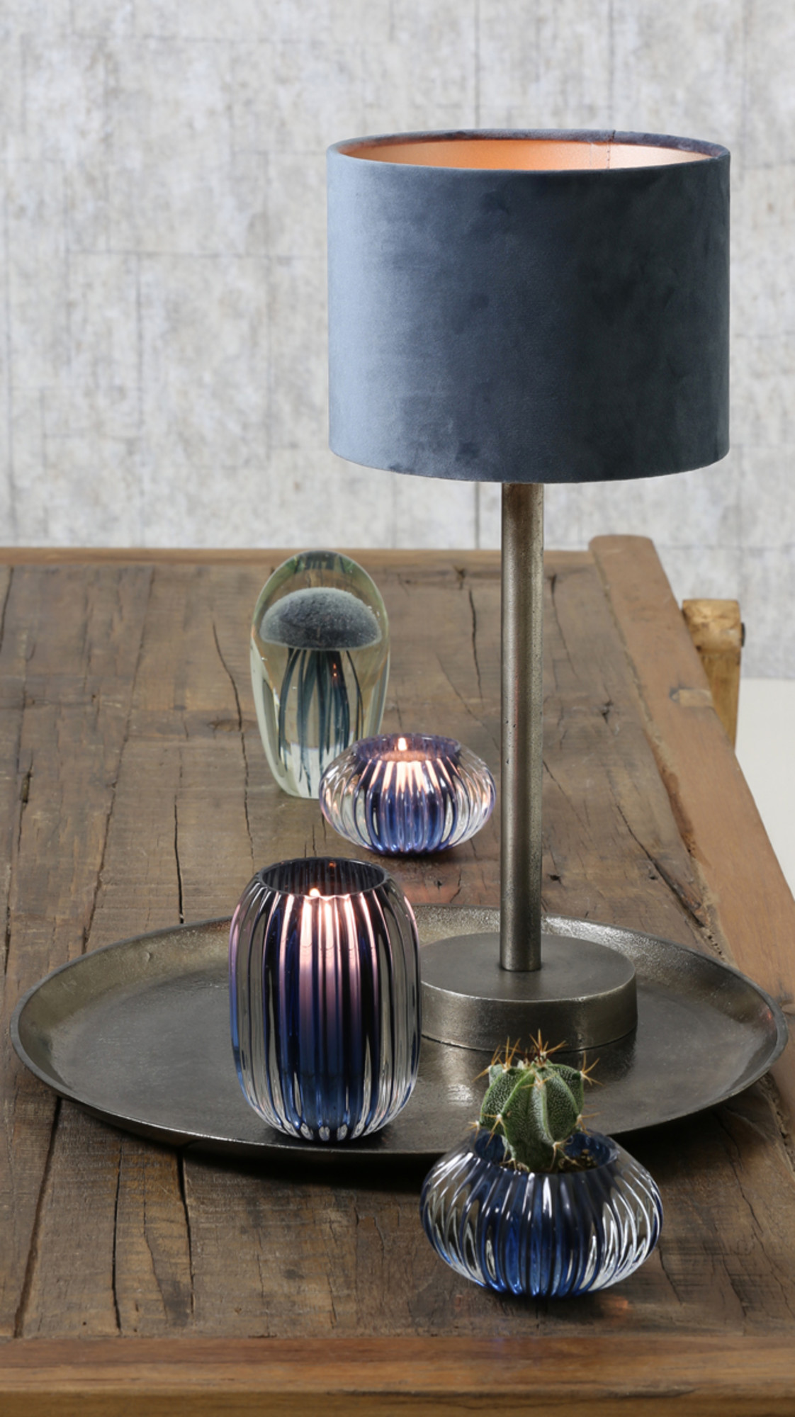 light&living-tafellamp-undai-zilver-metaal-lossearmatuur-e27-8182419-2