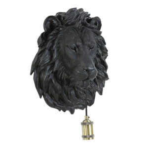 light&living-wandlamp-lion-zwart-kunststof-dierenlamp-e27-3124812-812