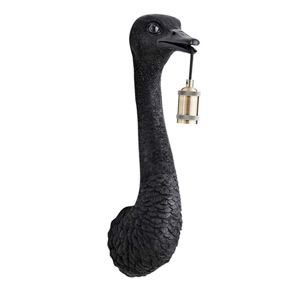 light&living-wandlamp-ostrich-zwart-kunststof-dierenlamp-e27-3123112-112