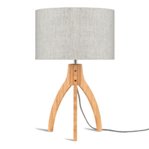 good&mojo-tafellamp-annapurna-grijs-bamboelinnen-ø36cm-e27-annapurna/t/3220/ll-0