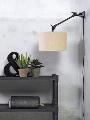 it'saboutromi-wandlamp-amsterdam-grijs-linnenmetaal-ø32cm-e27-amsterdam/w1/b/3220/ll-04