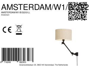 it'saboutromi-wandlamp-amsterdam-grijs-linnenmetaal-ø32cm-e27-amsterdam/w1/b/3220/ll-8a