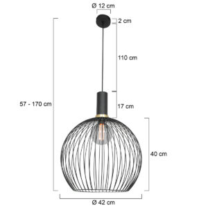 mexlite-hanglamp-aureole-zwart-metaal-ø42cm-e27-3068zw-7